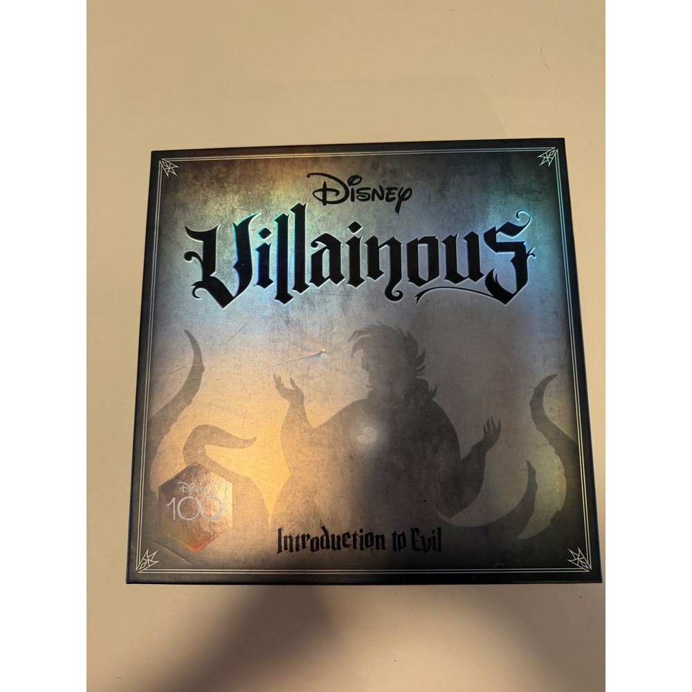 Disney Villainous Introduction to Evil Board Game Disney 100 Anniversary Edition